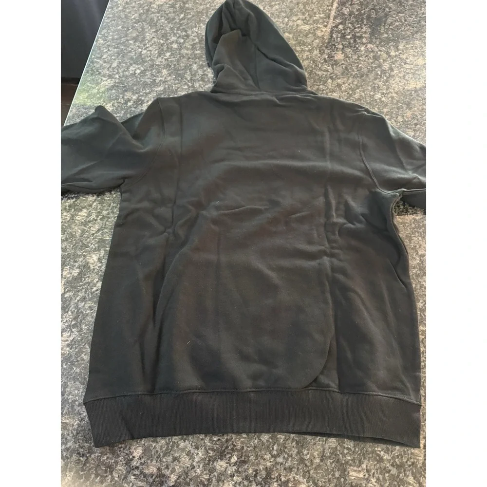 True Religion SCRIPT LOGO BUDDHA HOODIE‎ Black Orange Sz m